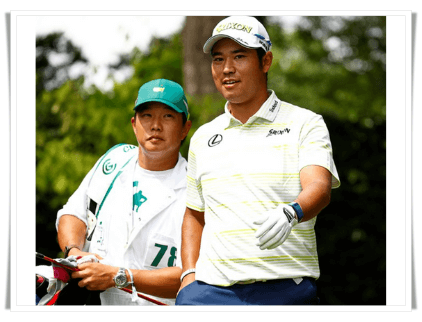 松山英樹　キャディ　早藤翔太